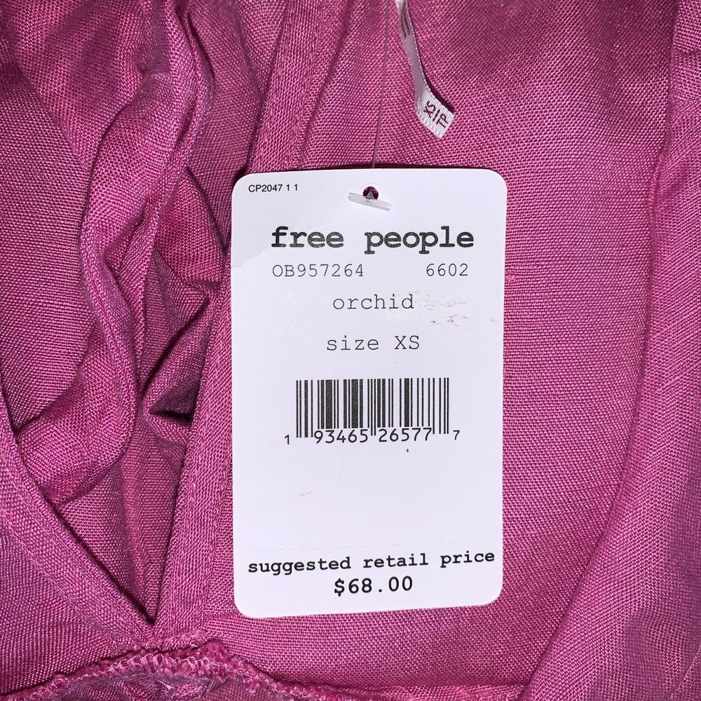 Free People Olivia Shapeless Linen Blend Dress - Picture 13 of 16